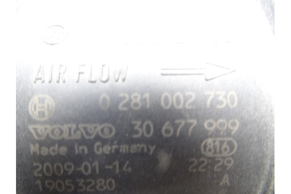 Caudalimetro, Volvo XC60 Kinetic AWD 2009, 30677999