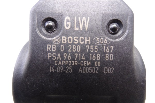 Potenciometro pedal, Citroen DS5 Design 2014, 9671416880