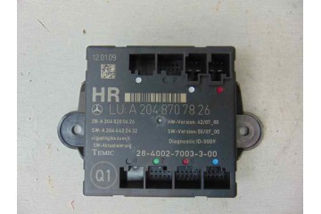 A2048707826 MODULO CONFORT MERCEDES-BENZ CLASE C (BM 204) BERLINA