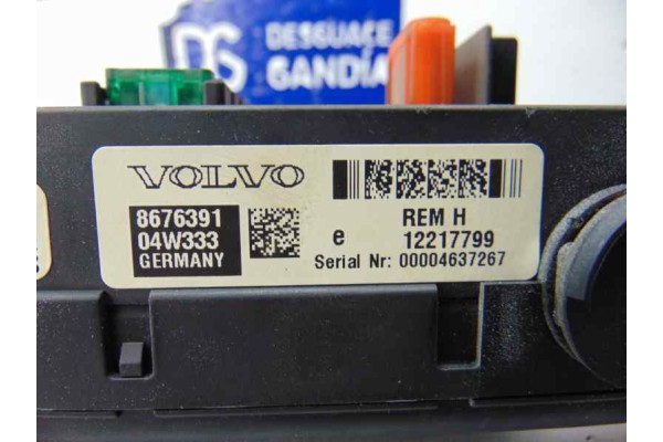 Caja reles / fusibles, Volvo S80 Berlina D5 2004, 8676391