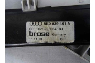 Elevalunas trasero izquierdo, Audi A4 Berlina (8K2) Básico 2008