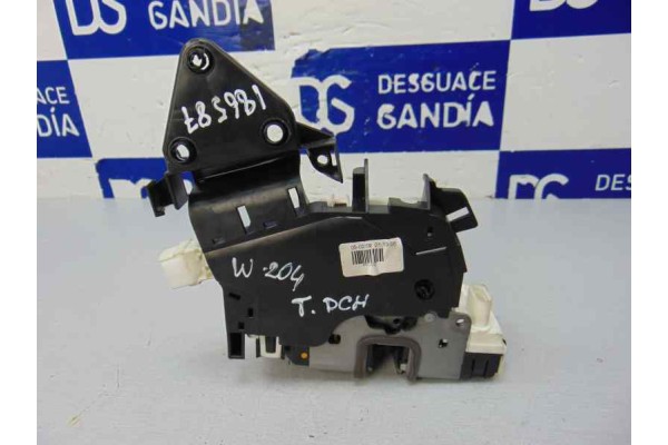 Cerradura puerta trasera derecha, Mercedes-benz Clase C (Bm 204) Berlina C 220 Cdi (204.008) 2009, A2047301435