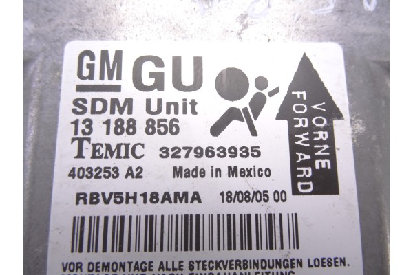Centralita airbag, Opel Zafira B Cosmo 2005, 13188856