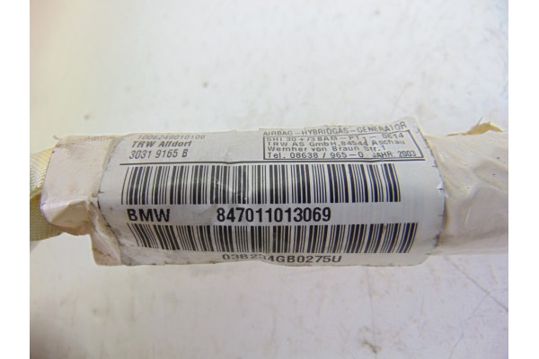 Airbag cortina delantero izquierdo, Bmw Serie 7 (E65/E66) 740d 2007, 30319165B