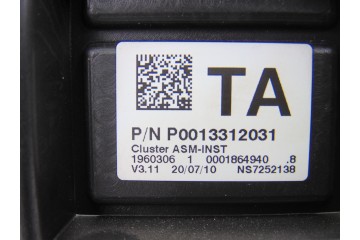 Cuadro instrumentos, Opel Corsa D Sport 2010, P0013312031