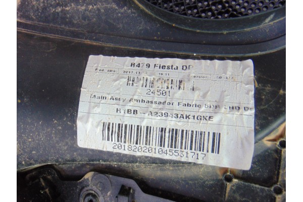 Guarnecido puerta delantera izquierda, Ford Fiesta (CE1) Cool&Connect 2017