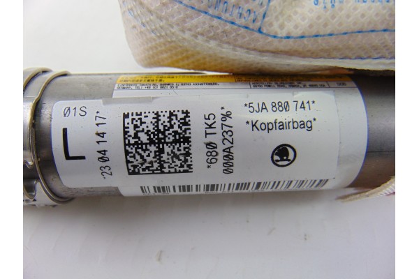 Airbag cortina delantero izquierdo, Seat Toledo (KG3) Reference 2014, 5JA880741