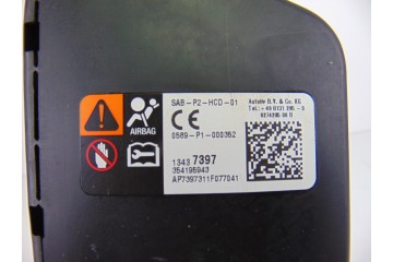 Airbag lateral derecho, Opel Astra J Sports Tourer Excellence 2015, 13437397