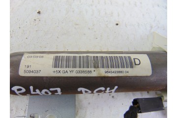 Airbag cortina delantero derecho, Peugeot 407 ST Sport 2005, 9645423880