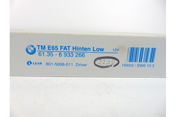 Módulo electrónico, Bmw Serie 7 (E65/E66) 740d 2007, 6933266