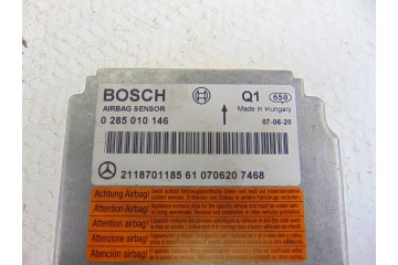 Centralita airbag, Mercedes-benz Clase e (Bm 211) Berlina E 320 Cdi (211.022) 2007, 2118701185