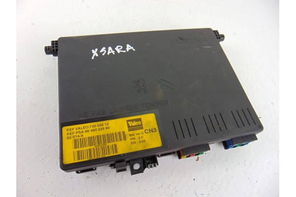 Caja reles / fusibles, Citroen Xsara Berlina 1.9 D Sx 2002, 9646022680
