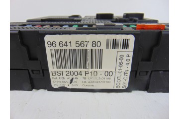Caja reles / fusibles, Citroen C3 HDi 92 Collection 2006, 9664156780