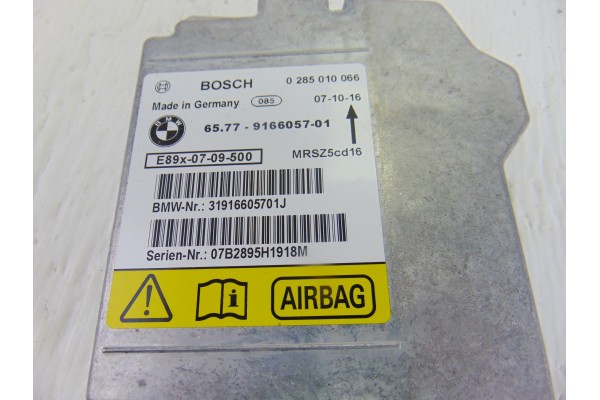 Centralita airbag, Bmw Serie 1 Berlina (E81/E87) 120d 2009, 9166057