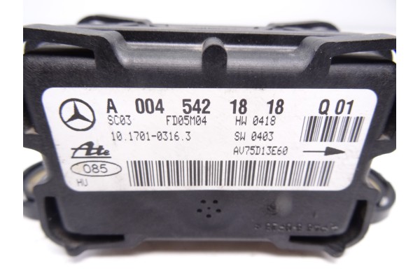 Sensor, Mercedes-benz Clase Ml (Bm 164) 320 / 350 Cdi (164.122) 2005, A0045421818