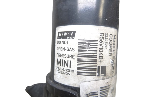 Amortiguador delantero izquierdo, Mini Mini (R56) Cooper 2010, 22245215