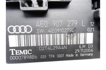 Módulo electrónico, Audi A8 (4E) 3.0 TDI Quattro 2005, 4E0907279L
