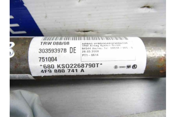 Airbag cortina delantero izquierdo, Audi A6 Allroad Quattro (4FH) 2.7 TDI Quattro 2008, 4F9880741A