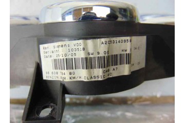 Cuadro instrumentos, Peugeot 207 X-Line 2006, 9660879480