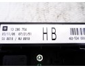 Caja reles / fusibles, Opel Astra H Twin Top Enjoy 2006, 13206754