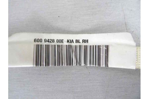 Airbag cortina delantero derecho, Kia Sorento (Bl) 2.5 CRDi EX 2004, 600942800E