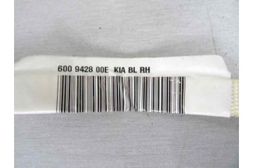 Airbag cortina delantero derecho, Kia Sorento (Bl) 2.5 CRDi EX 2004, 600942800E