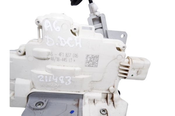 Cerradura puerta delantera derecha, Audi A6 Allroad Quattro (4FH) 2.7 TDI Quattro 2008, 4F1837016