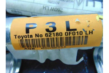 Airbag cortina delantero izquierdo, Toyota Corolla Verso (R1) 2.2 D-4D Sol 2007, 621800F010