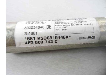 Airbag cortina delantero derecho, Audi A6 Berlina (4F2) 2.7 Tdi 2007, 4F5880742C