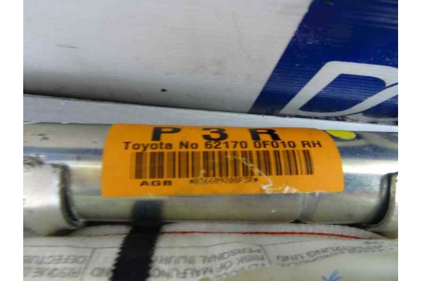 Airbag cortina delantero derecho, Toyota Corolla Verso (R1) 2.2 D-4D Sol 2008, 62170 0F010