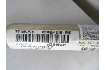 Airbag cortina delantero derecho, Kia Sportage (Km) Ex 2004, 85020-1F000