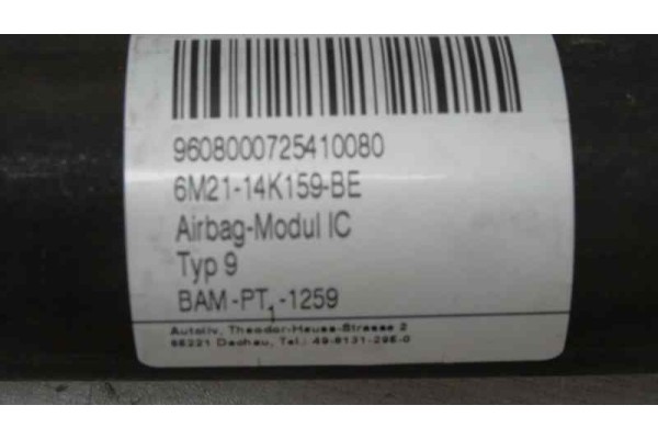 Airbag cortina delantero derecho, Ford Galaxy (CA1) Trend 2007, 6M21-14K159-BE