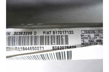 Airbag cortina delantero izquierdo, Fiat Grande Punto (199) 1.9 8V Multijet Sport 2006, 517017120