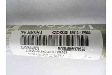 Airbag cortina delantero izquierdo, Kia Sportage (Km) Ex 2004, 85010-1F000