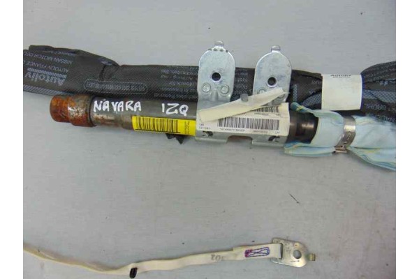 Airbag cortina delantero izquierdo, Nissan Navara Pickup (D40M) Doble Cab SE 4X4 2007, 985P14X00B