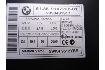 Módulo electrónico, Bmw Serie 5 Berlina (E60) 530d 2009, 9147226