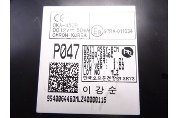 Módulo electrónico, Hyundai I30 (Pd) Link 2018, 95400G4460