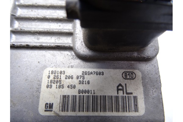 Centralita motor uce, Opel Agila Básico 2001, 09185450