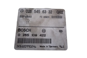 Módulo electrónico, Mercedes-benz Clase e (Bm 210) Berlina 220 Cdi (210.006) 2004, 0265456332