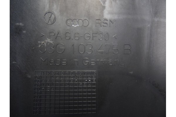 Tapa balancines, Audi A6 Berlina (4F2) 2.0 Tdi 2008, 03G103475B