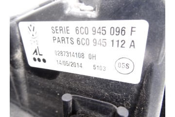 Piloto trasero derecho, Volkswagen Polo V (6C1) Comfortline 2014, 6C0945096F