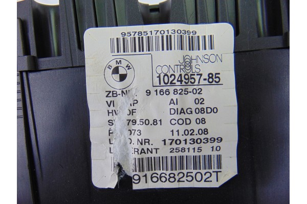 Cuadro instrumentos, Bmw Serie 1 Berlina (E81/E87) 123d 2009, 9166825