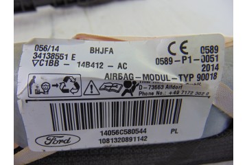 Airbag cortina delantero izquierdo, Ford Fiesta (Cnn) Trend 2014, C1BB14B412AC