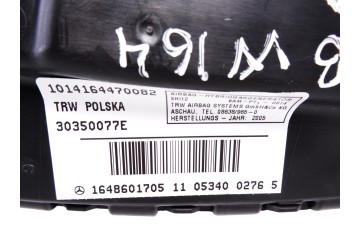 Airbag lateral izquierdo, Mercedes-benz Clase Ml (Bm 164) Ml 350 Cdi (164.122) 2009, 1648601705