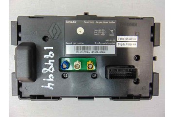 Pantalla multifuncion, Renault Scenic Iii (Jz) Emotion 2009, 259153753R