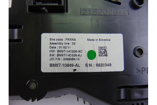 Cuadro instrumentos, Ford Focus Berlina (CB8) Trend 2011, BM5T-10849-AL