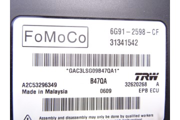Módulo electrónico, Volvo V60 Familiar Summum 2014, 6G912598CF