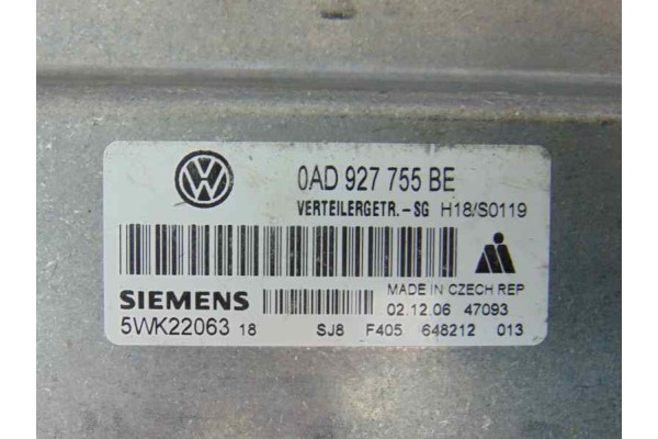 Centralita motor uce, Volkswagen Touareg (7LA) Tdi V6, 0AD927755BE