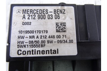 Módulo electrónico, Mercedes-benz Clase e (Bm 212) Lim. 220 CDI BlueEfficiency (212.002) 2011, A2129000306