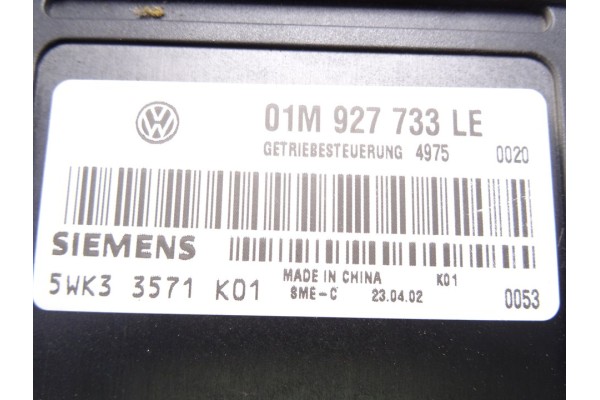Centralita cambio automatico, Audi A3 (8L) 1.8 Ambiente 2002, 01M927733LE